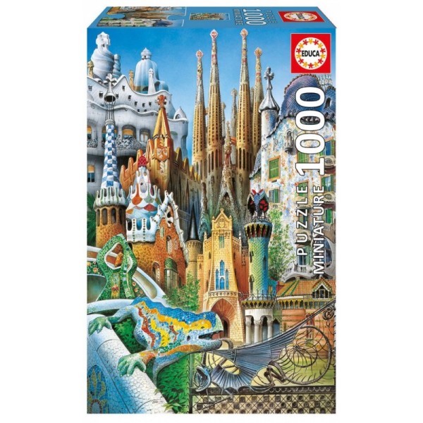 Gaudi, Collage (Nanopuzzle) - Sklep Art Puzzle